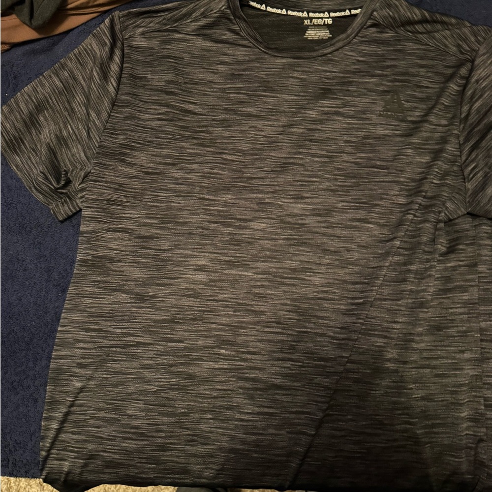 Reebok Charcoal Gray Short Sleeve Tee